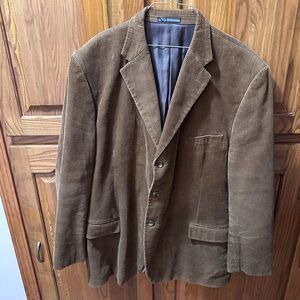Mazzini Men’s Tan/Brown Corduroy Blazer‎ Size 50R